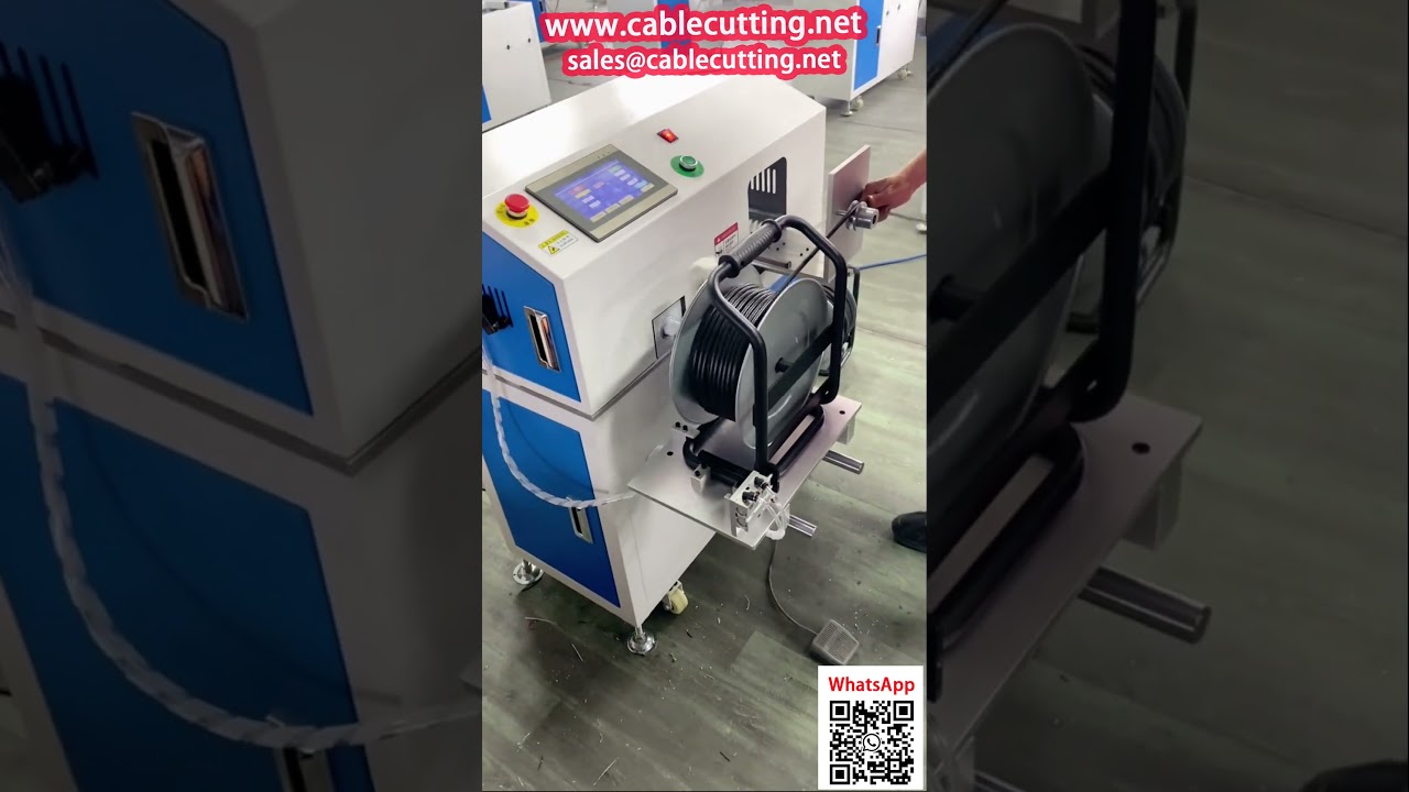 Máy quấn dây nối điện di động ngoài trời - Cuộn tự động gọn gàng