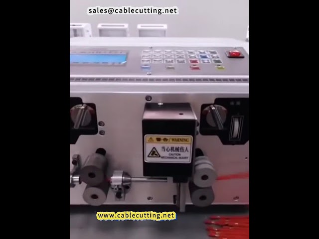 Máy tuốt dây cáp tự động, máy cắt dây và cáp, máy chế biến đa năng hiệu suất cao