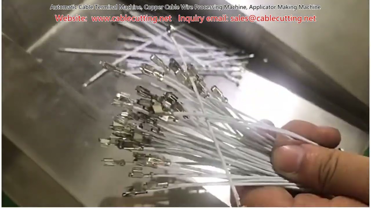 Máy Ép Đầu Cáp Tự Động - Máy Xử Lý Dây Đồng, Máy Làm Applicator Chính Xác Cao