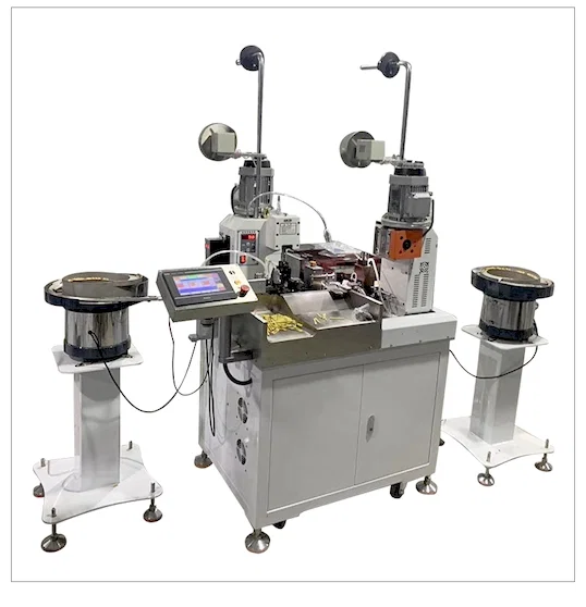 Máy Dập Rung Hai Đầu Tự Động Năng Suất Cao - Máy Bấm Cos Dây Tự Động