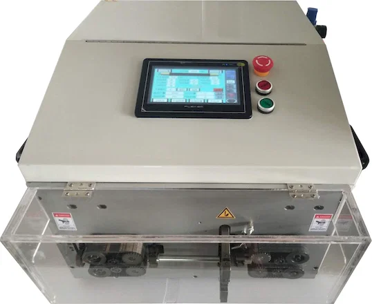 Máy Tuốt và Cắt Cáp Vỏ Tròn Kép Chuyên Dụng WPM-YHT2 - Máy Tuốt Dây Tự Động