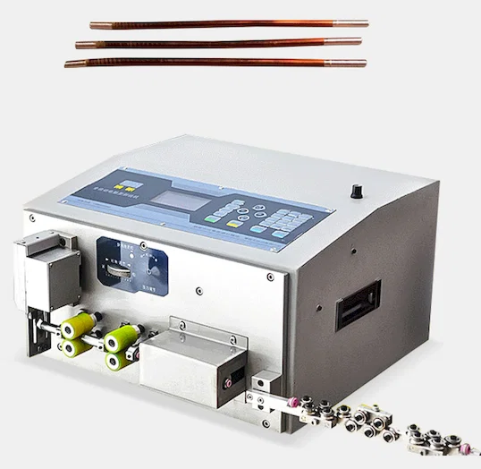 Máy Cắt Tuốt Dây Tráng Men Chính Xác Cao WPM-1-6 - Máy Chải Dây Bán Tự Động