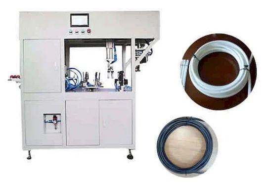 Máy Cắt Cuộn và Buộc Xoắn Dây Tự Động Hoàn Chỉnh WPM-CRO - Máy Cuộn Bó Cáp