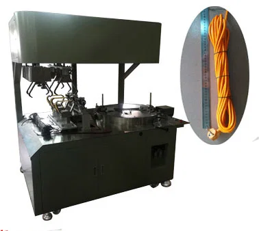 Máy Cuộn Cáp Theo Chiều Dài và Buộc 3 Mối Chuyên Dụng WPM-83T - Máy Cuộn Buộc Cáp Tự Động