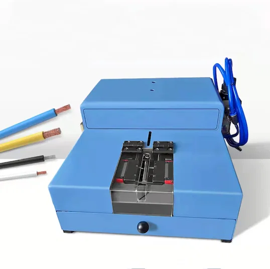 Máy Tuốt Khí Nén Không Cần Thay Lưỡi Dao WPM-0.5-10mm - Máy Chải Dây Bán Tự Động