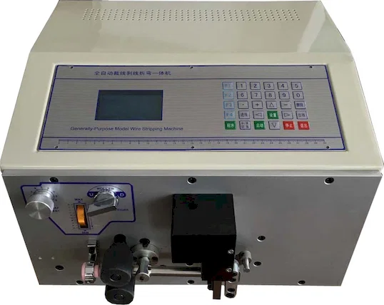 Máy Tuốt Cắt Uốn Dây Tích Hợp Chính Xác WPM-09ZWJ - Máy Cắt Tuốt Dây